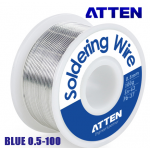 ATTEN Soldering Wire Blue 0.5-100 κόλληση για ηλεκτρικό κολλητήρι και αερίου 0.8mm 100gr Sn63 Pb37 χειροτεχνίες μοντελισμό